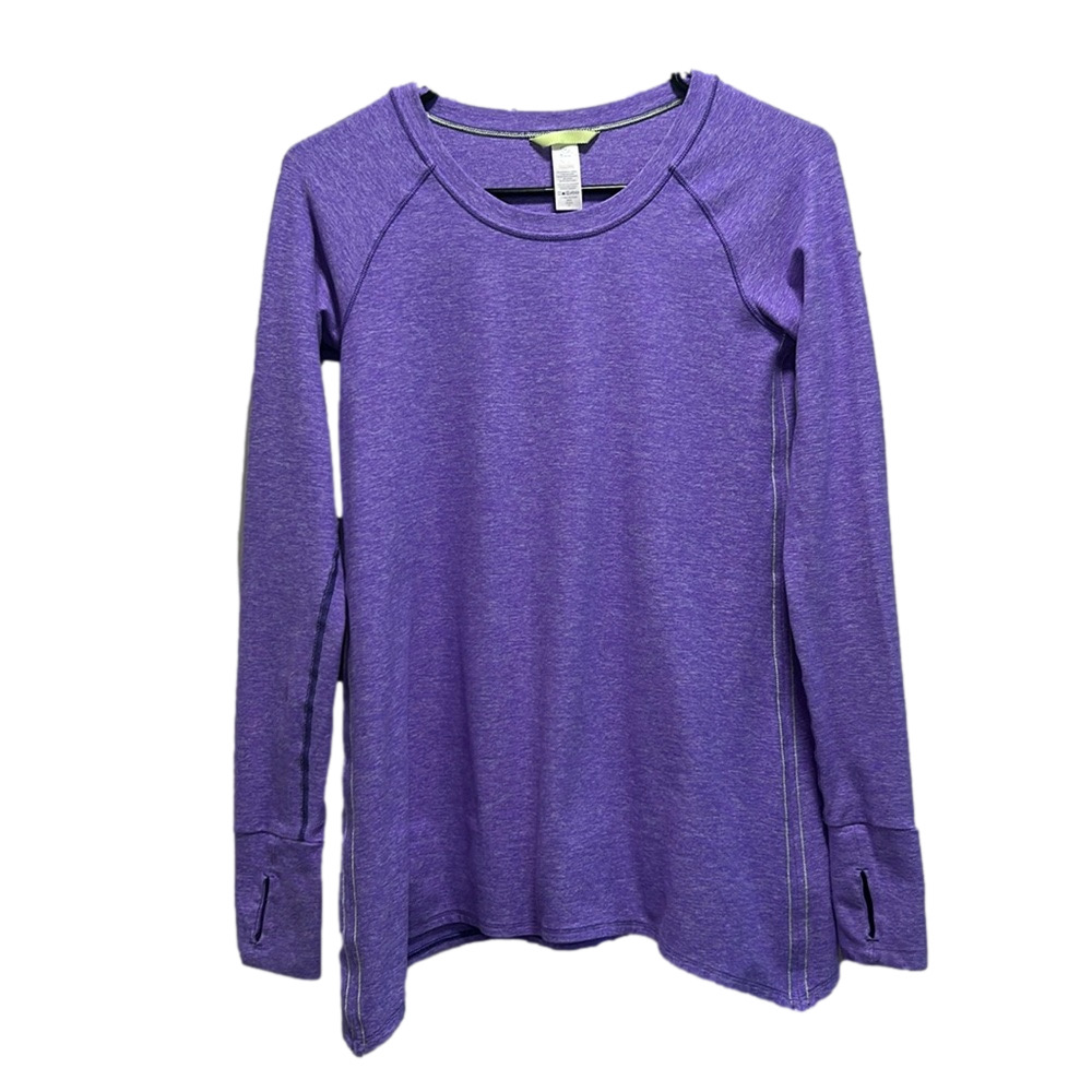Ivivva by Lululemon Purple Girls Practice Ready Long Sleeve Shirt Size 14